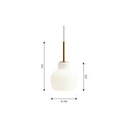 VL Ringkrone pendel, Louis Poulsen