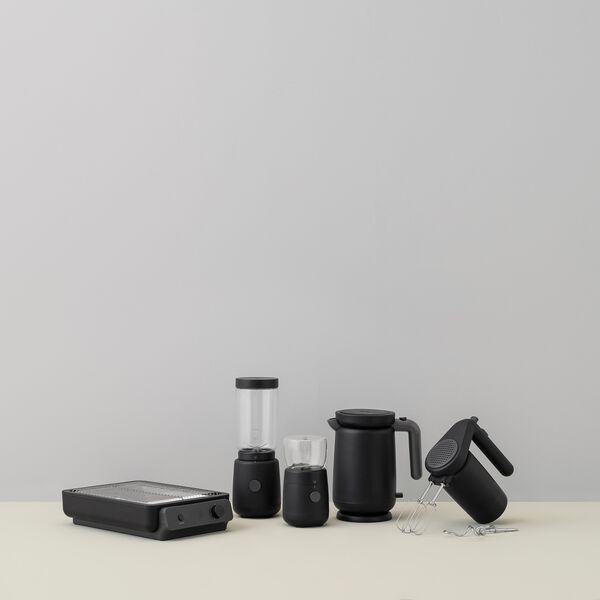 FOODIE elektrisk kaffekværn, black, RIG-TIG