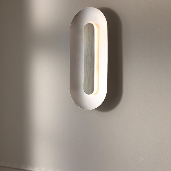 Sasi Large Wall Lamp, silver Sasi Large Wall Lamp, silver, Nuura