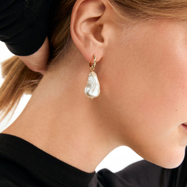 RADLEY &oslash;reringe, guldbelagt, Pilgrim