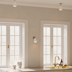 Anoli Spot Recessed Ceiling-/Wall Lamp, nordic gold/white Anoli Spot Recessed Ceiling-/Wall Lamp, nordic gold/white, Nuura