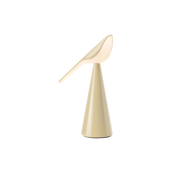 TIKI | T2 | Sand Beige Gloss | Transportabel Bordlampe, Established & Sons