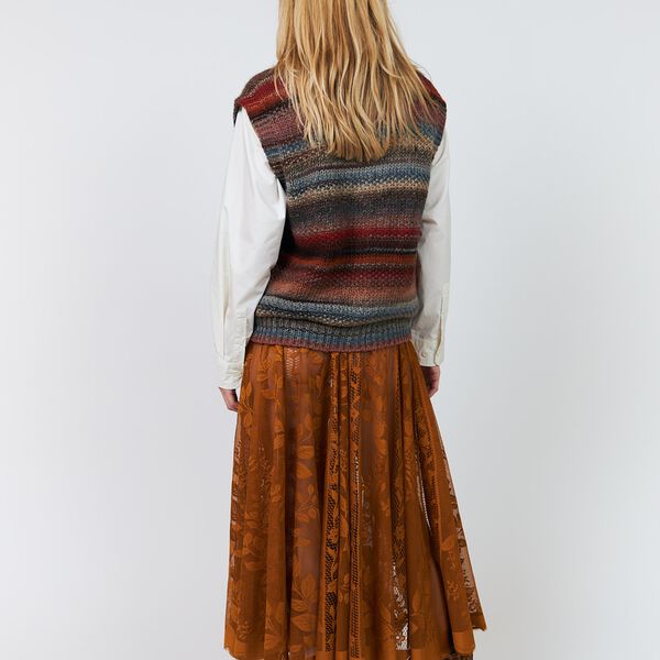 CollinsLL Midi Skirt, rust, Lollys Laundry