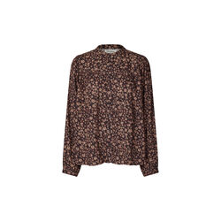 NickyLL Shirt LS, dark mokka, Lollys Laundry