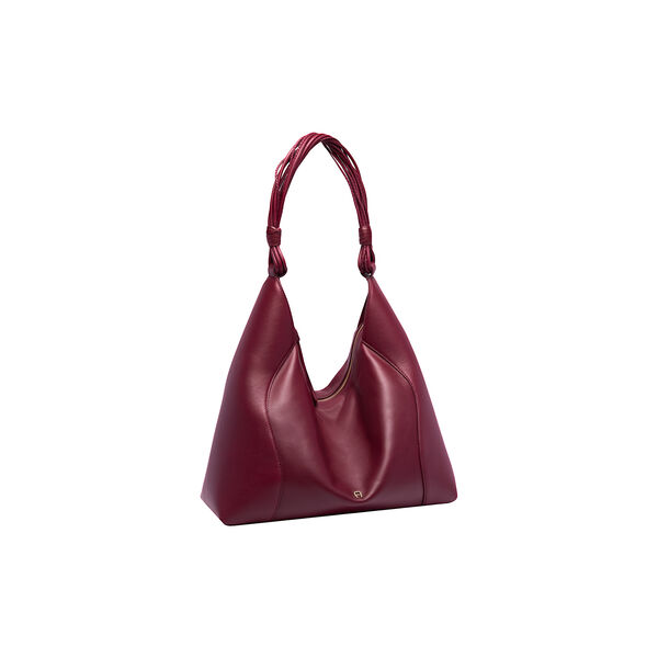 Giara Hobo Bag | Burgundy | Skuldertaske, Aigner