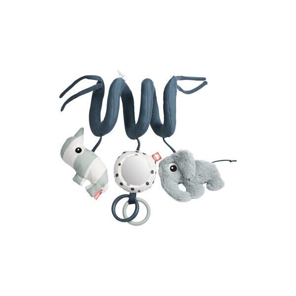 Aktivitetsspiral, blå Aktivitetsspiral, blå, Done by Deer