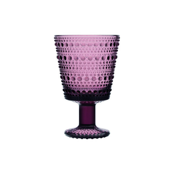 Kastehelmi glas på fod 2 stk., calluna, Iittala