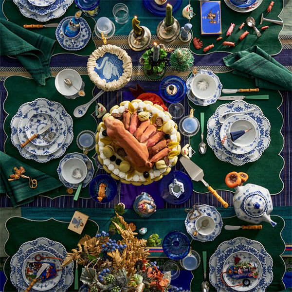 Musselmalet Helblonde fad, Royal Copenhagen