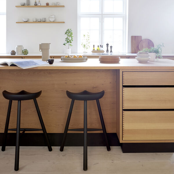 Shoemaker Chair&trade; no. 49, black stained oak, Form & Refine