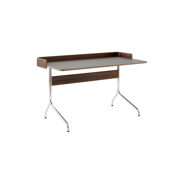 Pavilion Desk AV17 skrivebord, valnød/iron, &Tradition