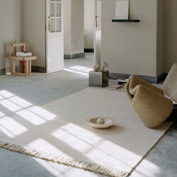 Awakened Mind gulvtæppe, white, Linie Design