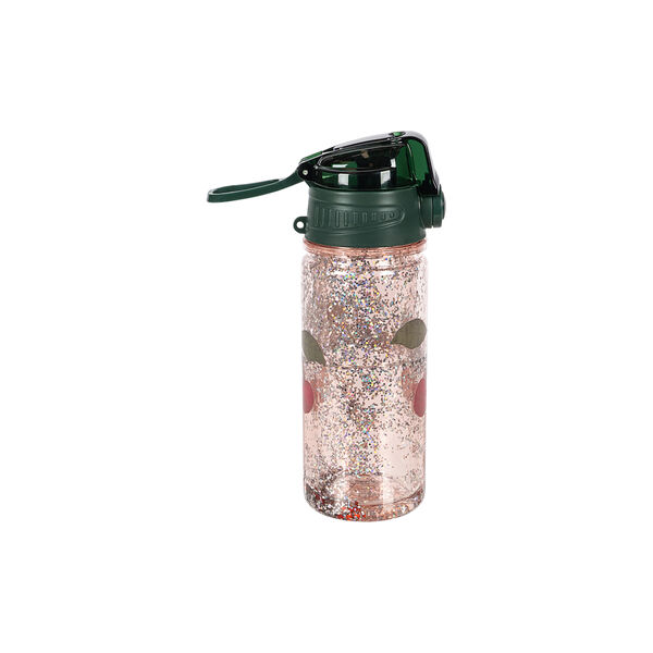 Glitter Bottle, cherry glitter, Konges Sl&oslash;jd