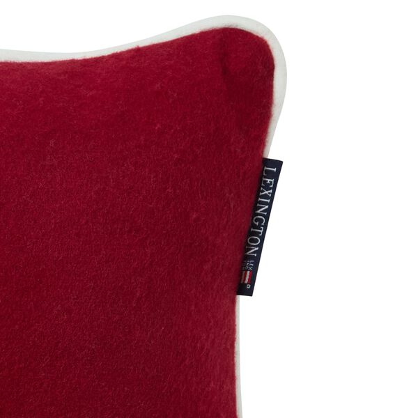 Ornament Wool Mix Pillow, red/white, Lexington