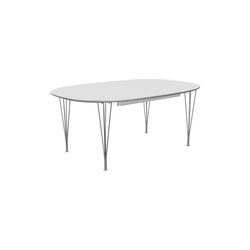 FH B619 Superellipse™ spisebord, hvid FH B619 Superellipse™ spisebord, hvid, Fritz Hansen