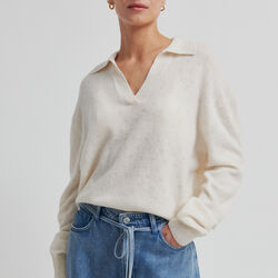 Amala Knit LS, tofu, Second Female