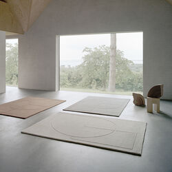 Lineal Poem gulvtæppe, beige, Linie Design