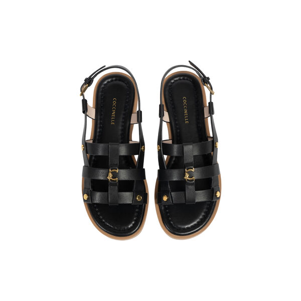 COCCINELLE C-EASY COW, noir, Coccinelle