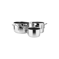 Stainless Steel Grydes&aelig;t keramisk Slip-Let&reg; bel&aelig;gning, Eva Trio