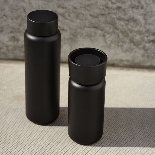 Termoflaske Singles 400 ml, black, Zone Denmark