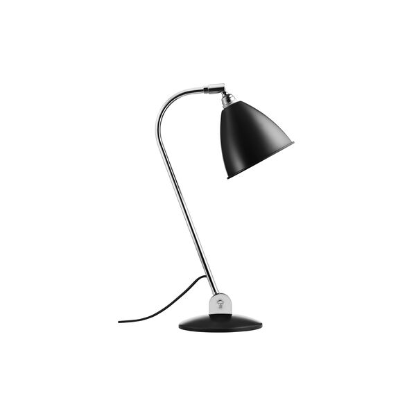 Bestlite BL2 Table Lamp, black semi matt/chrome, GUBI
