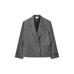 BL-AGNITA 1 Blazer, phantom melange, Blanche CPH