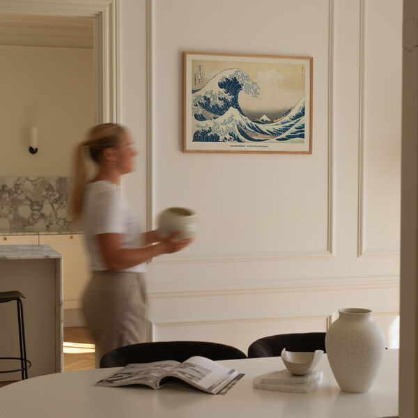 The Great Wave off Kanagawa, Peléton