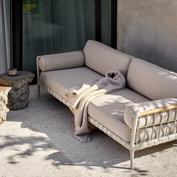 VIPP720 Open-Air 3-Seater Sofa, light grey, Vipp