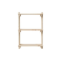 Beam Wall Shelf 3, pine, Form & Refine