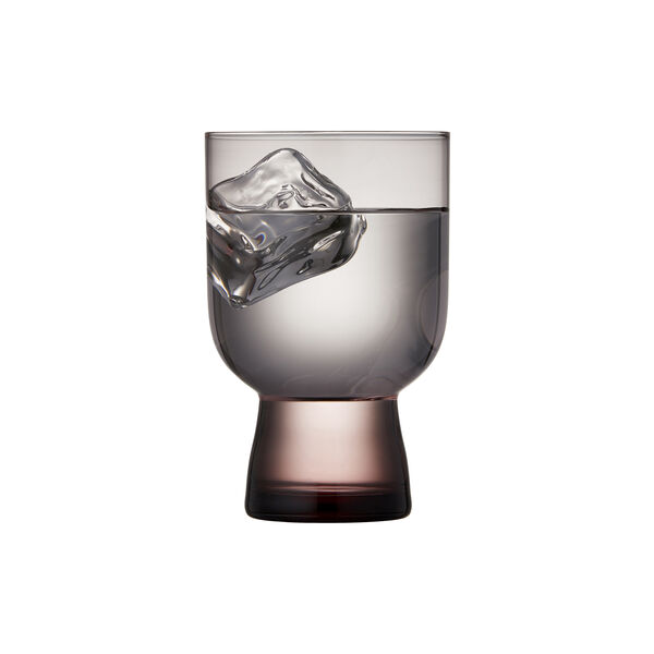 Sorrento vandglas 4 stk., pink, Lyngby Glas