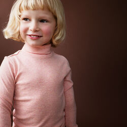 Turtleneck, coral, Serendipity