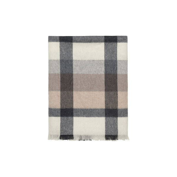 Intersection plaid, camel/white/grey, ELVANG