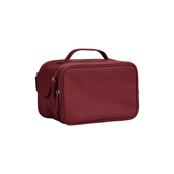 JourneyMBG Toiletry Bag Rubber, burgundy, Markberg
