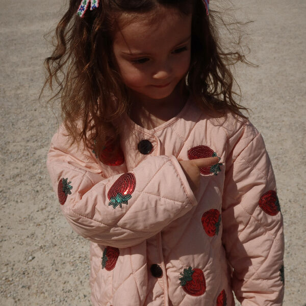 Flora Jacket, strawberry, Konges Sl&oslash;jd