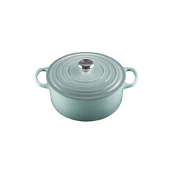 Signature rund gryde &Oslash; 26 cm, sea salt, Le Creuset