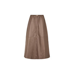 Lapa leather skirt, elm, PBO