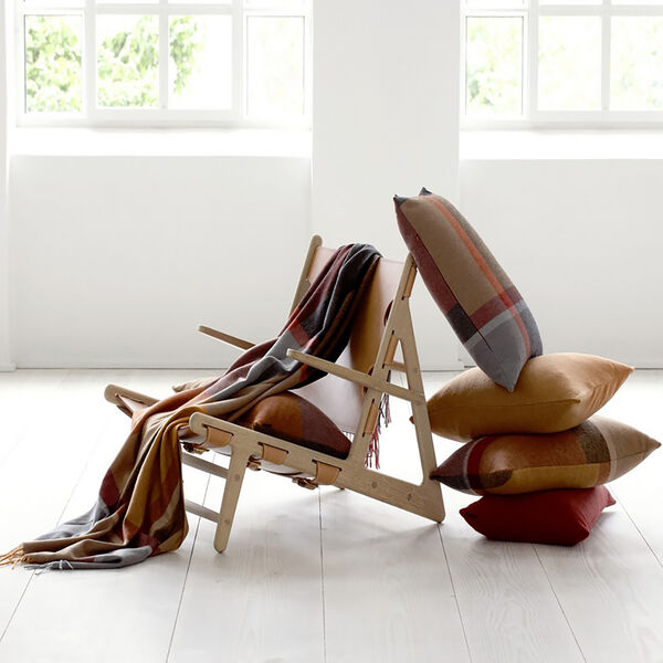 Manhattan pudebetræk, terracotta/red magma, ELVANG