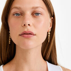 AIR &oslash;reringe, guldbelagt, Pilgrim