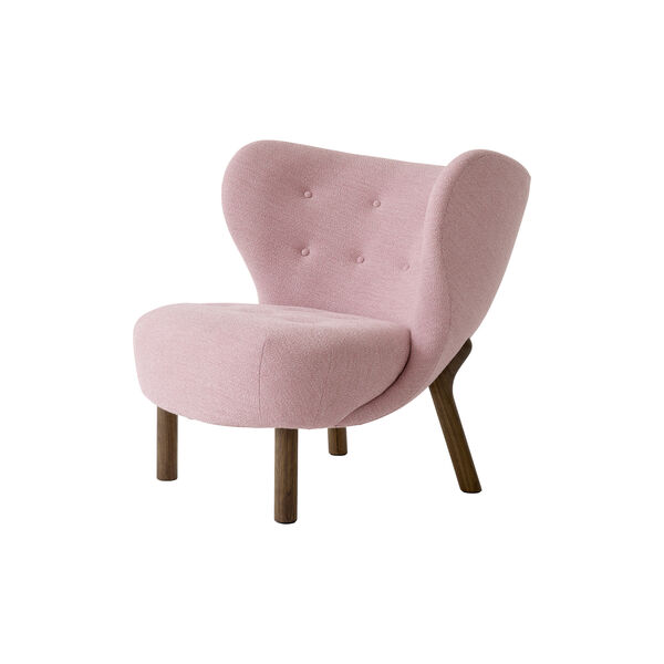Little Petra VB1 loungestol & fodskammel ATD1, Eriture 0640/olieret valn&oslash;d, &Tradition