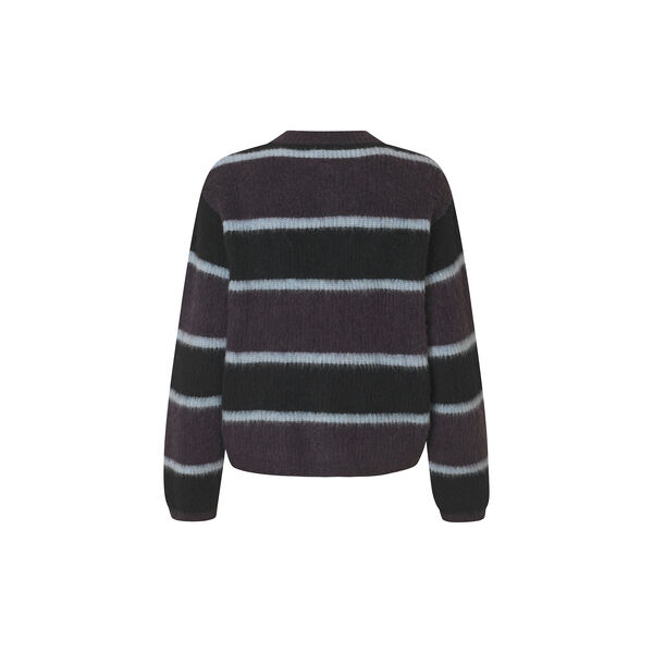 Rafaelmd stripe cardigan, winter stripe, Modström