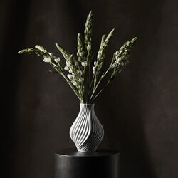 Twist Vase 18 cm Twist Vase 18 cm, Lyngby Porcelæn