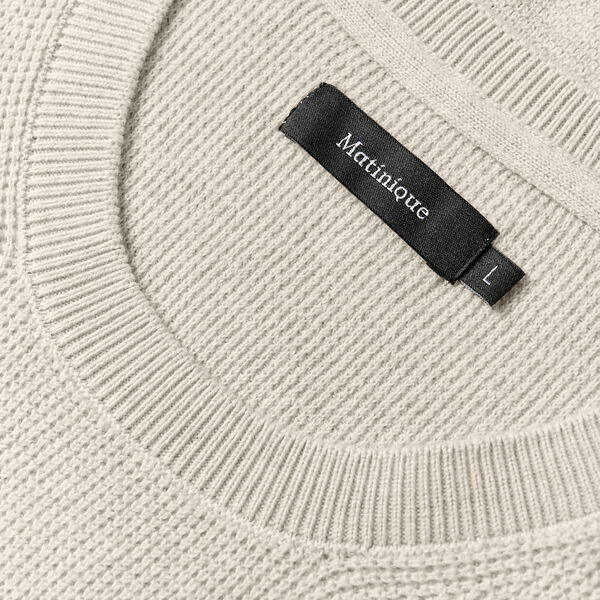 MAlagoon Pullover, oyster gray melange, Matinique