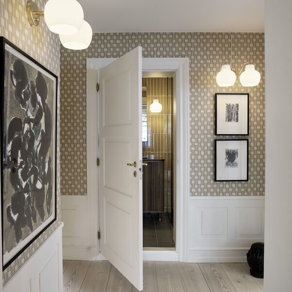 VL Ringkrone 2 væglampe, Louis Poulsen