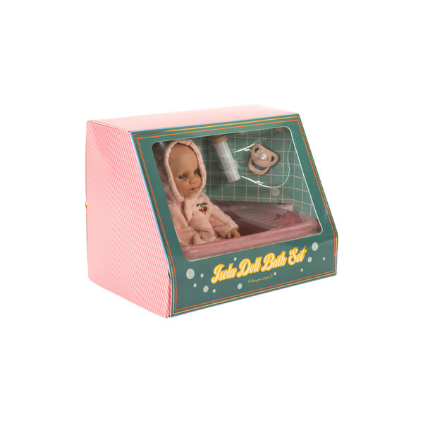 Isola Doll Bath Set, cherry, Konges Sl&oslash;jd