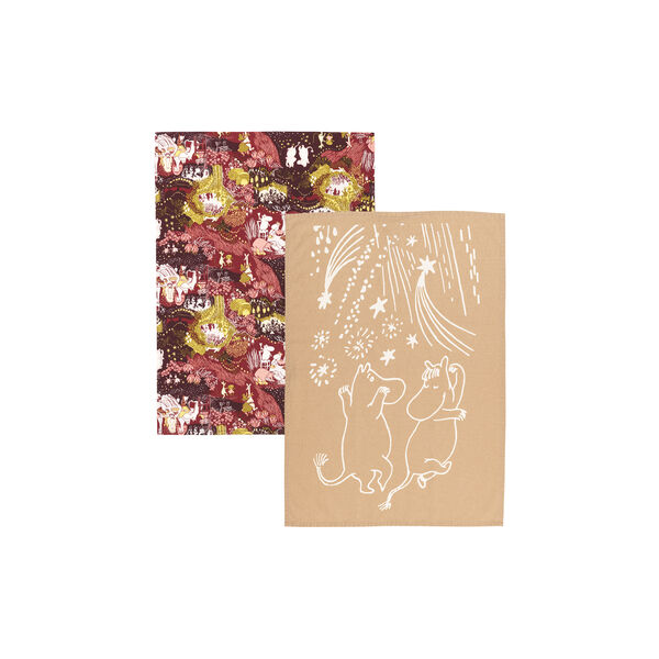 Festlige Øjeblikke viskestykke sæt, Moomin Arabia