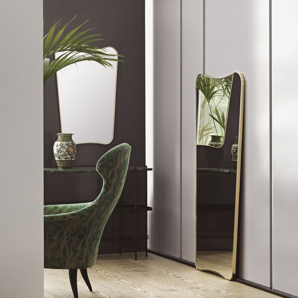 F.A. 33 Wall Mirror, polished brass F.A. 33 Wall Mirror, polished brass, GUBI
