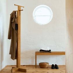 Foyer Coat Stand, oak, Form & Refine