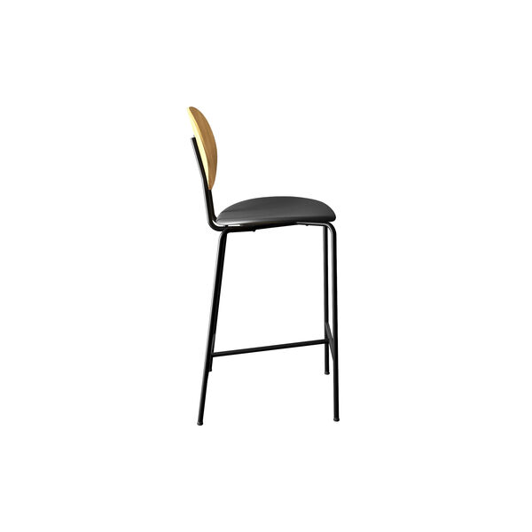 PIET HEIN Counter Chair, olieret eg/Solid Black 509, Sibast Furniture