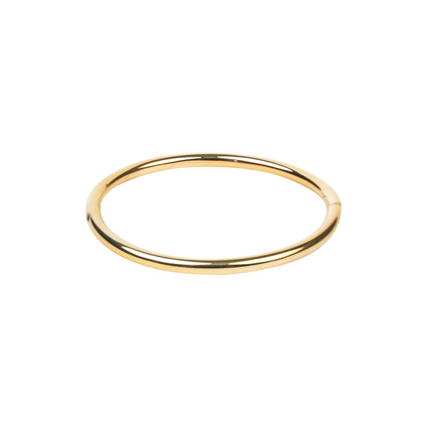 AN-O Bracelet, light gold, bangle up
