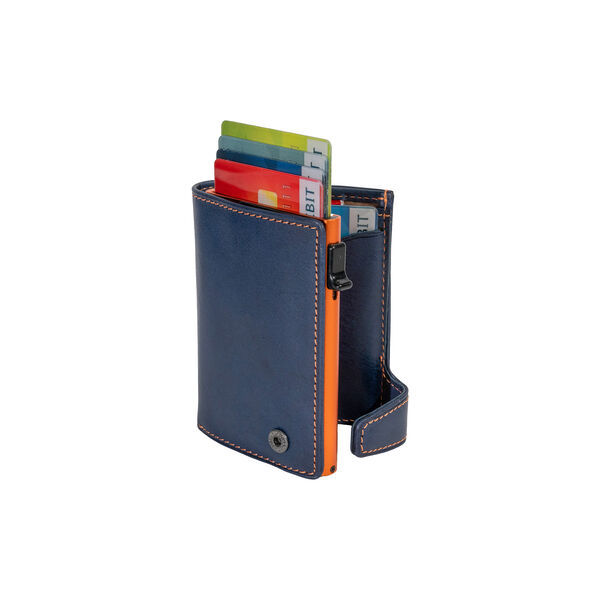 Furbo Cardholder, orange/blue, Tony Perotti