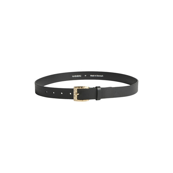 HeatMBG Belt, black w/br. gold, Markberg